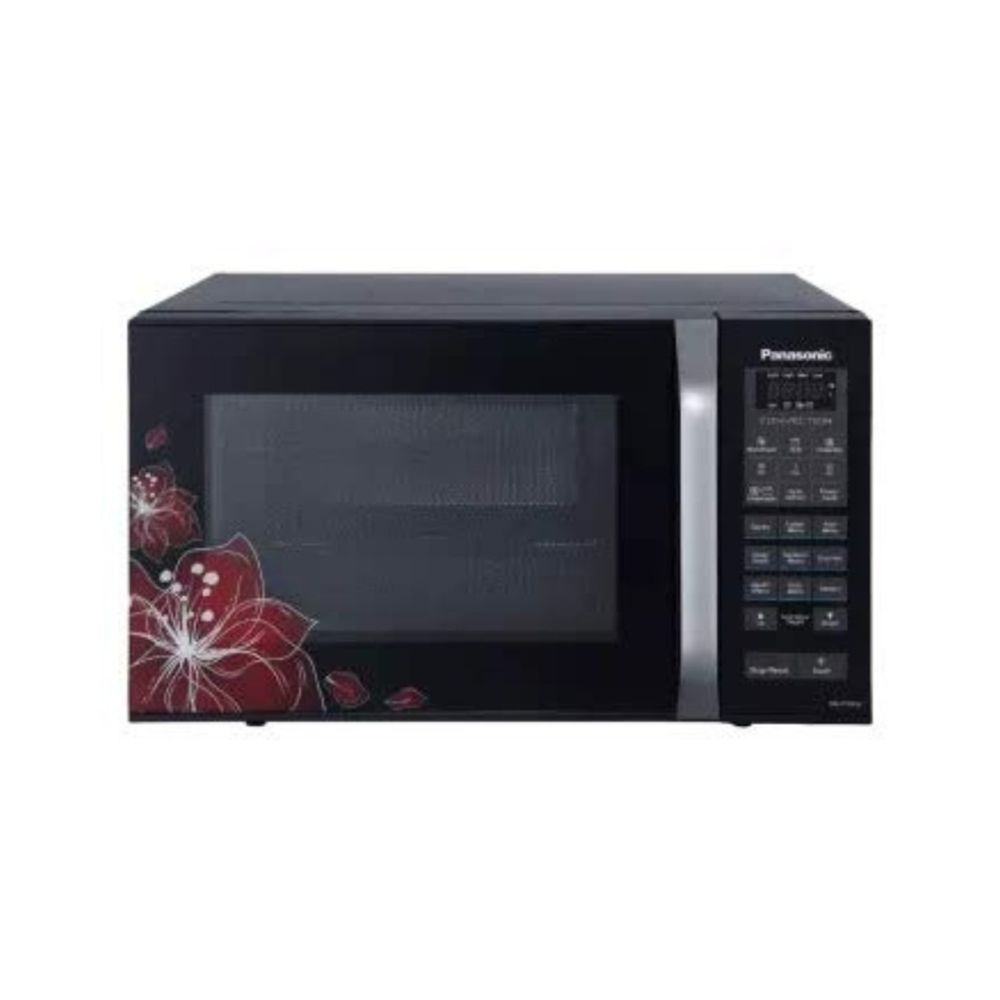 Panasonic 23 Litres Convection Microwave Oven 360 Heat Wrap NN-CT35LBFDG Black Floral