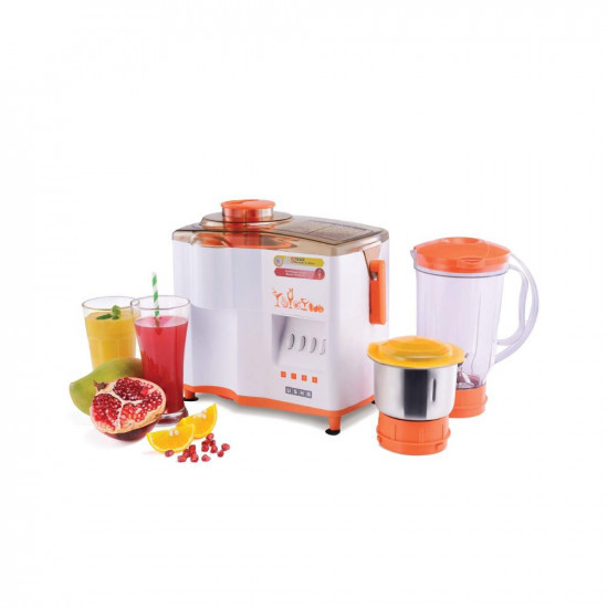 Usha 3442 Popular 450 W Juicer Mixer GrinderMulticolor 2 Jar