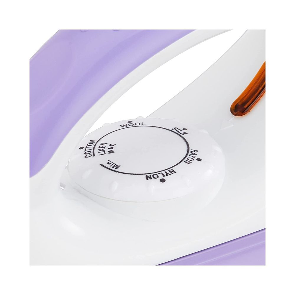 USHA Armor AR1100WB 1100 W Dry Iron with Black Weilburger Soleplate Purple