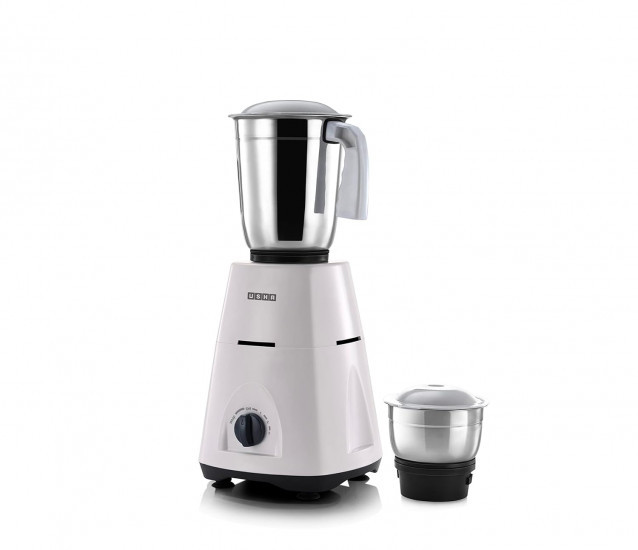 Usha MG3750 MG 500-Watt 2 Stainless Steel Jars with 3-speed mode100 Copper Motor with 2 years Product Warranty  5 Years Motor Warranty White  Black
