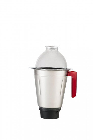 Usha Mixer Grinder MG-3576 750-Watt 3 Jars with Full Copper Motor RedWhite