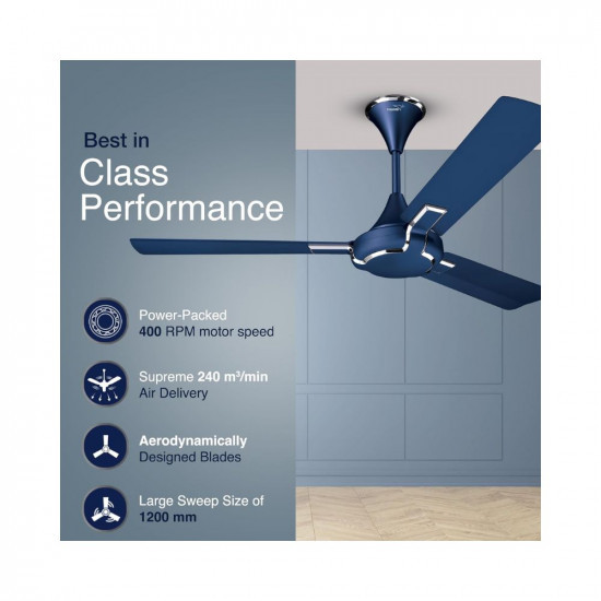 V-Guard Exado Pro AS Anti Dust High Speed Ceiling Fan for Home