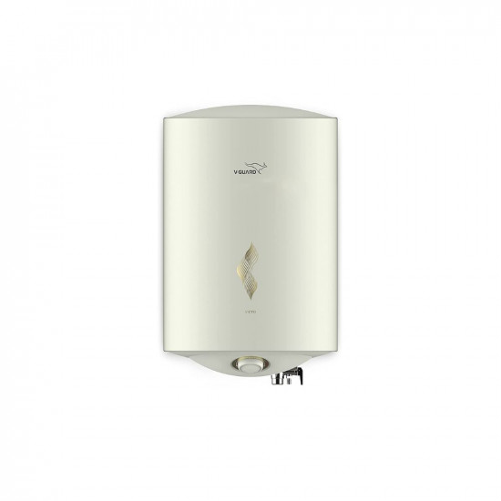 V-Guard Victo 6 Litre Water Heater with Free Installation & Free Connection Pipes (BEE 5 Star Rated), White (6 Litre)