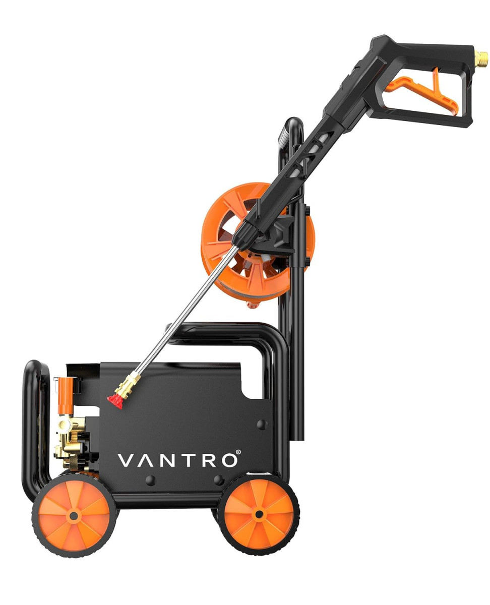 VANTRO 2024 New Pressure Washer 3600PSI 22GPM Electric Pressure Washer 1800W High Power Washer with Adjustable Nozzle 35FT Power Cord  20FT Pressure Hose