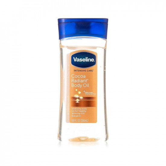 Vaseline Vaseline Intensive Care Cocoa Radiant Body Gel Oil, 6.8 Ounce