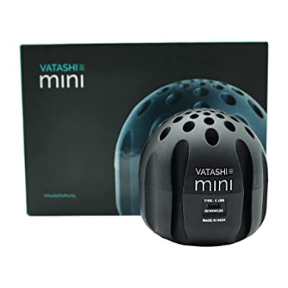 Vatashi Mini Car Air Purifier  Purifies 999 Air  Ideal for Hatchback  Black