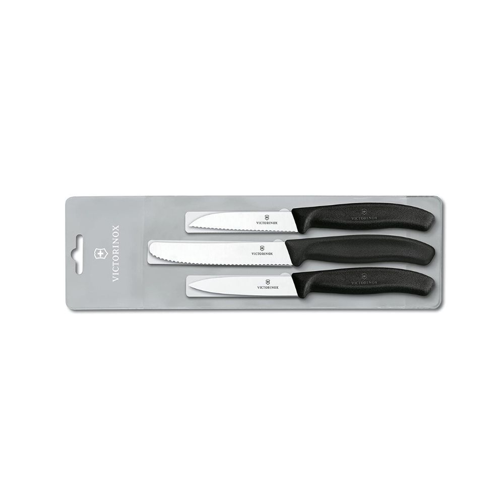 Victorinox Stainless Steel Kitchen Knife (Black)