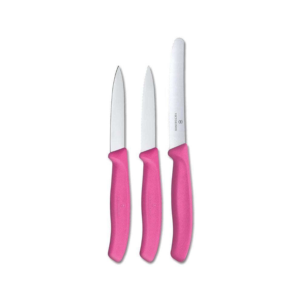 Victorinox Stainless Steel Kitchen Knife (Pink)
