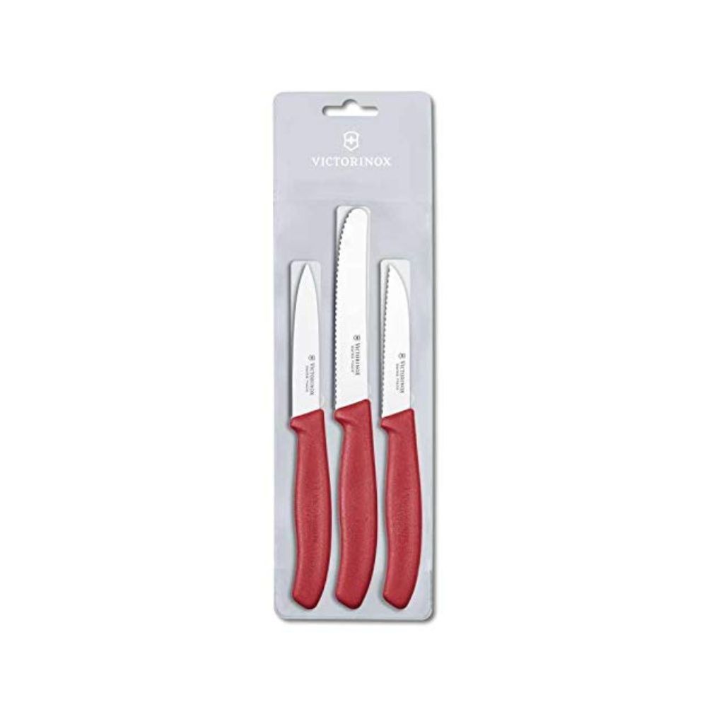 Victorinox Swiss Classic Paring Knife Set (Red)