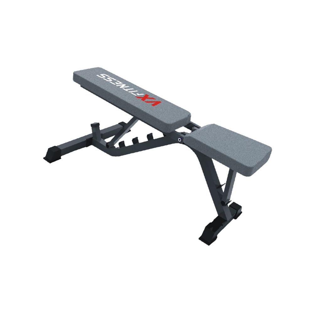 Viva Fitness MYSPOGA_1513121 Vx 203a Decline Adjustable Utility Bench (Multicolour) - Weight Capacity: 100 Kg