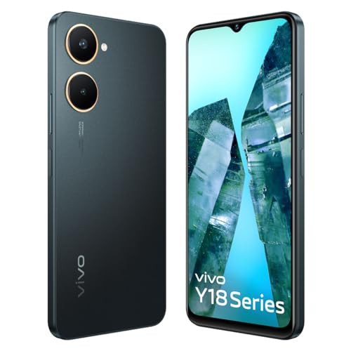 vivo Y18t Space Black 4GB RAM 128GB Storage Without Offer Without Charger