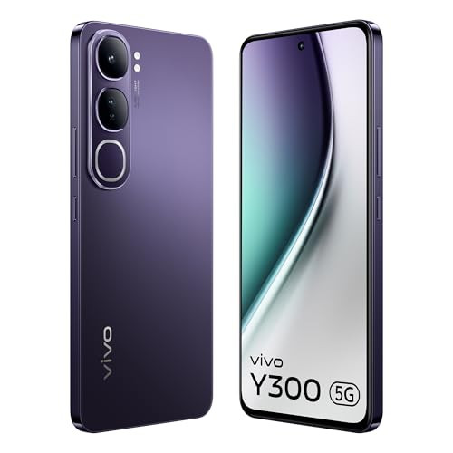Vivo Y300 5G Phantom Purple 8GB RAM 256GB Storage with No Cost EMIAdditional Exchange Offers