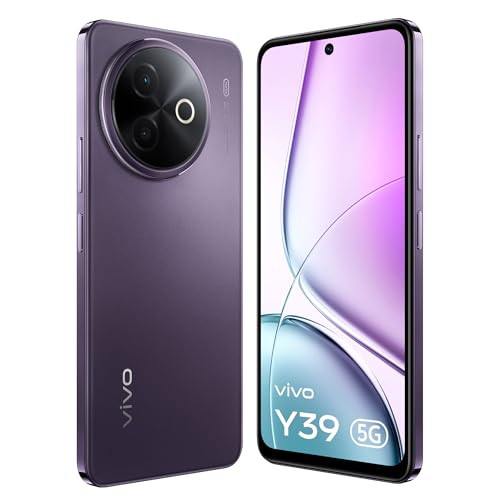 Vivo Y39 5G Lotus Purple 8GB RAM 256GB Storage with No Cost EMIAdditional Exchange Offers