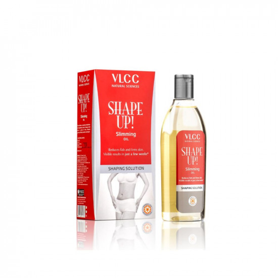 VLCC Shape Up Slimming Oil -200ml- Fights Cellulite, Reduces Flab, and Firms Skin.