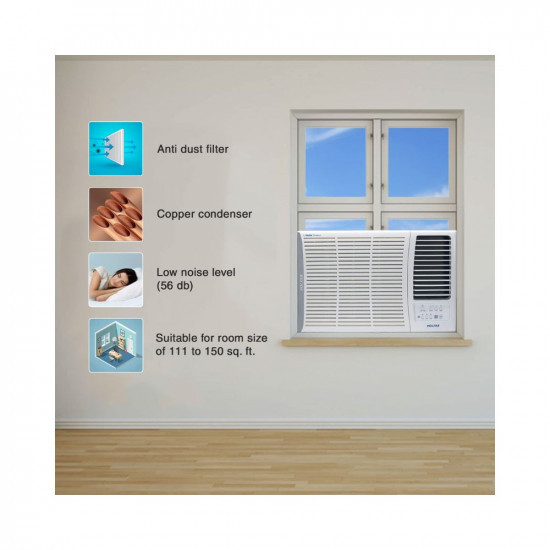 Voltas 15 Ton 3 Star Inverter Window AC Copper 2-in-1 Adjustable Mode 2023 Model 183V Vertis Elite White