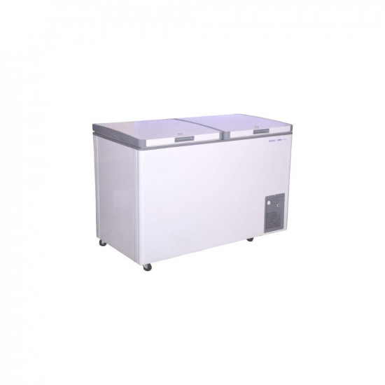 Voltas CF HT 320 DD P Double Door Deep Freezer, 320 Liters, White
