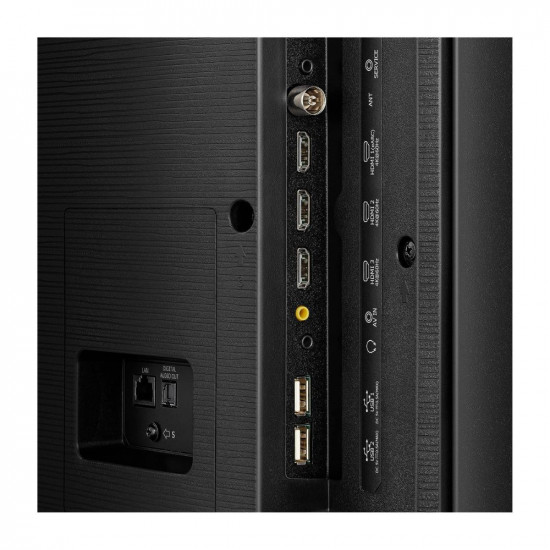 VU 108 cm (43 inches) The GloLED 84 Watt DJ Sound Series 4K Smart Google TV 43GloLED (Grey)