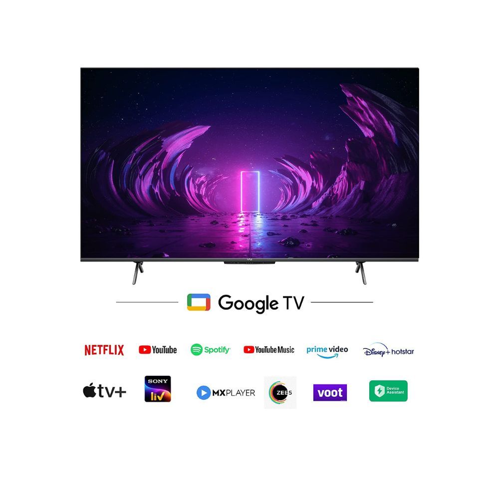 Vu GloLED 126 cm (50 inch) Ultra HD (4K) LED Smart Google TV(50GloLED)