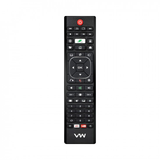 VW 60 cm (24 inches) HD Ready Android Smart LED TV VW24S (Black)