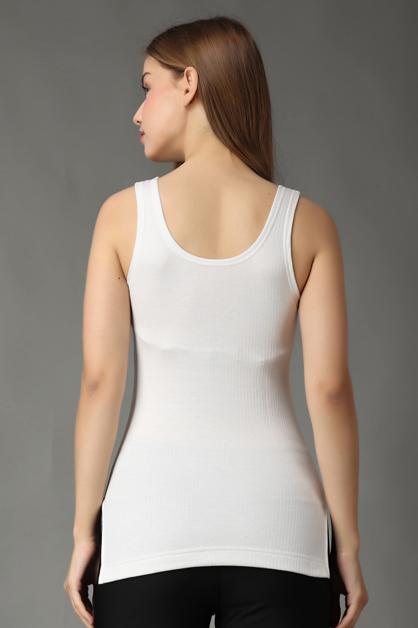 Wearslim® Premium Cotton Quilted Thermal Scoop Neck Camisole, Ultra Soft  Sleeveless Underwear Tank Top for Women - White (2XL),Size 2XL