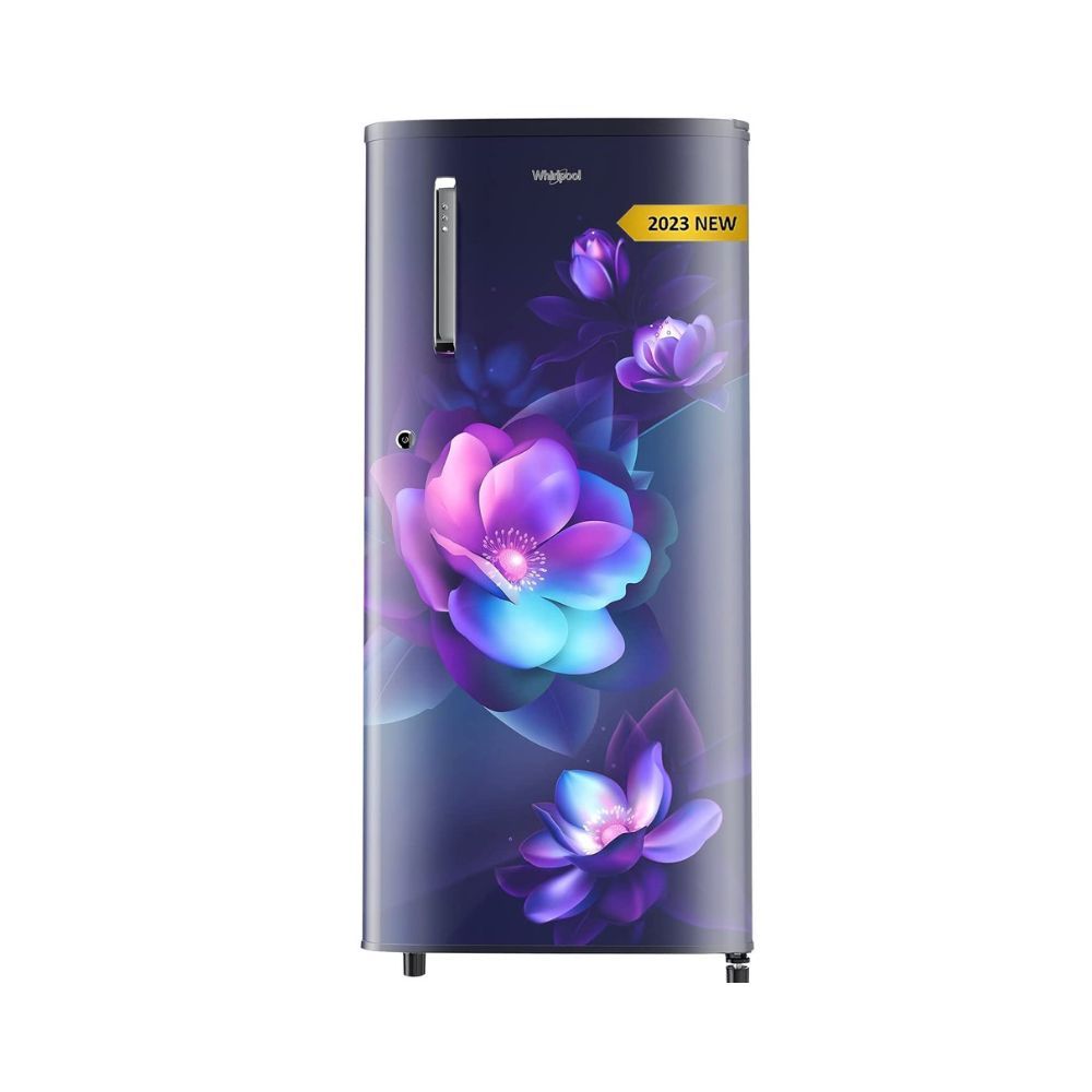 Whirlpool 184 L 2 Star Direct-Cool Single Door Refrigerator (205 WDE PRM 2S SAPPHIRE BLOOM-Z, 2023 Model)