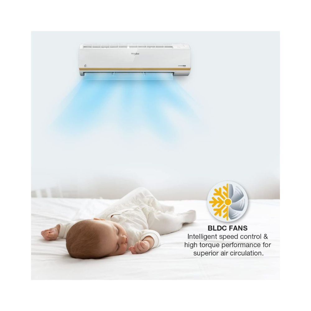 Whirlpool 20 Ton 3 Star Flexicool Inverter Split AC Copper Convertible 4-in-1 Cooling Mode