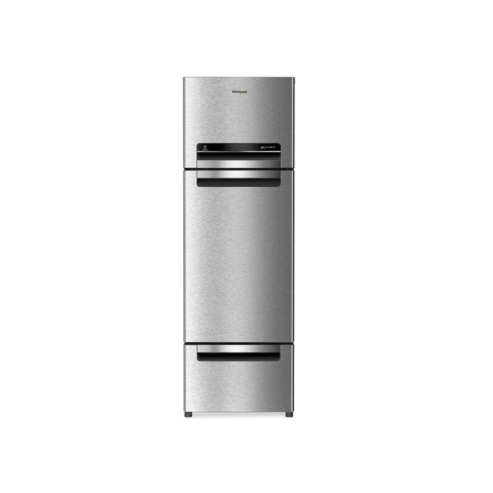 Whirlpool 300 L Frost Free Triple-Door Refrigerator(FP 343D Protton Roy, Alpha Steel)