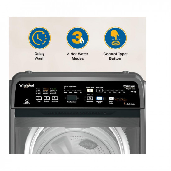 Whirlpool white magic royal clearance plus 7.5 kg