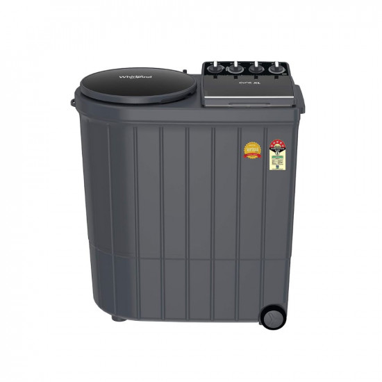 Whirlpool 9 Kg 5 Star Ace XL Semi-Automatic Top Loading Washing Machine (ACE XL 9, Graphite Grey, 3D Scrub Technology)