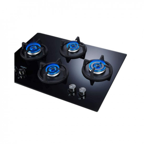 Whirlpool Hob 4 Burner Auto Ignition Gas Stove Elite Hybrid 704 MT Gas Hob