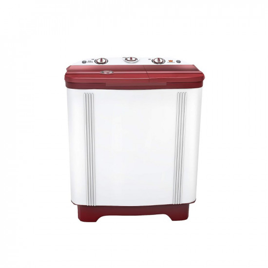 White Westinghouse 6.5 kg 360 Wash Care Semi Automatic Top loading washing machine ( 2022 Model/ CSW6500, Maroon)
