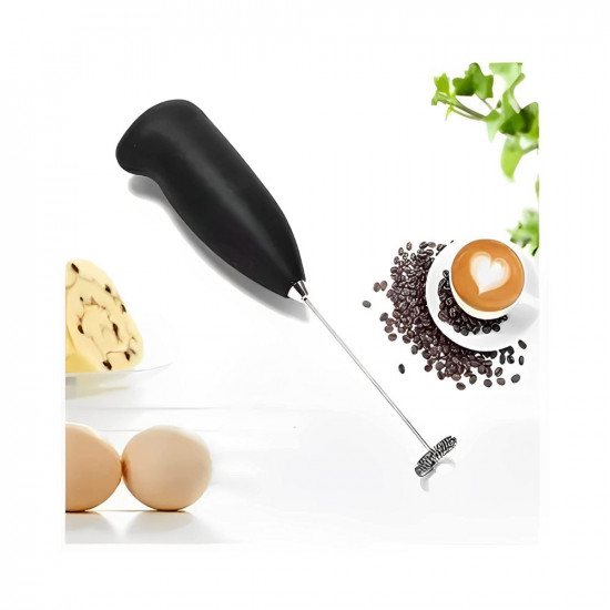 WIDE MART Coffee Beater Hand Blender With Battery Multicolour