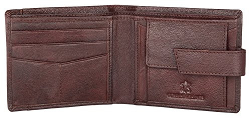 WildHorn Maroon Leather Men's Wallet & Belt Combo Set (699711)