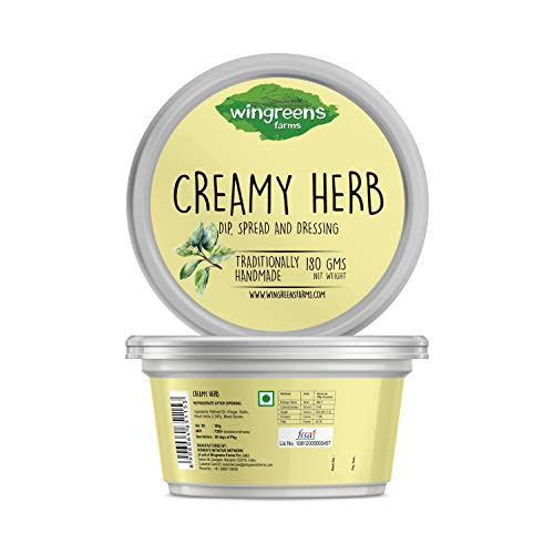Wingreens Farms Creamy Herb Dip, 180g