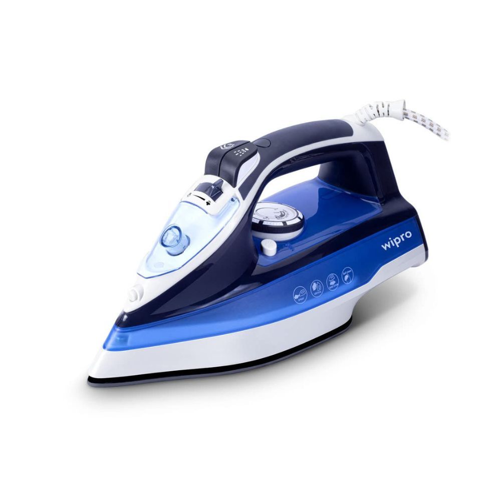 Wipro Vesta 2200W Steam Iron with Steam Burst Vertical and Horizontal Ironing