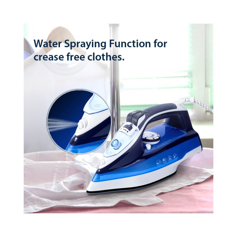 Wipro Vesta 2200W Steam Iron with Steam Burst Vertical and Horizontal Ironing