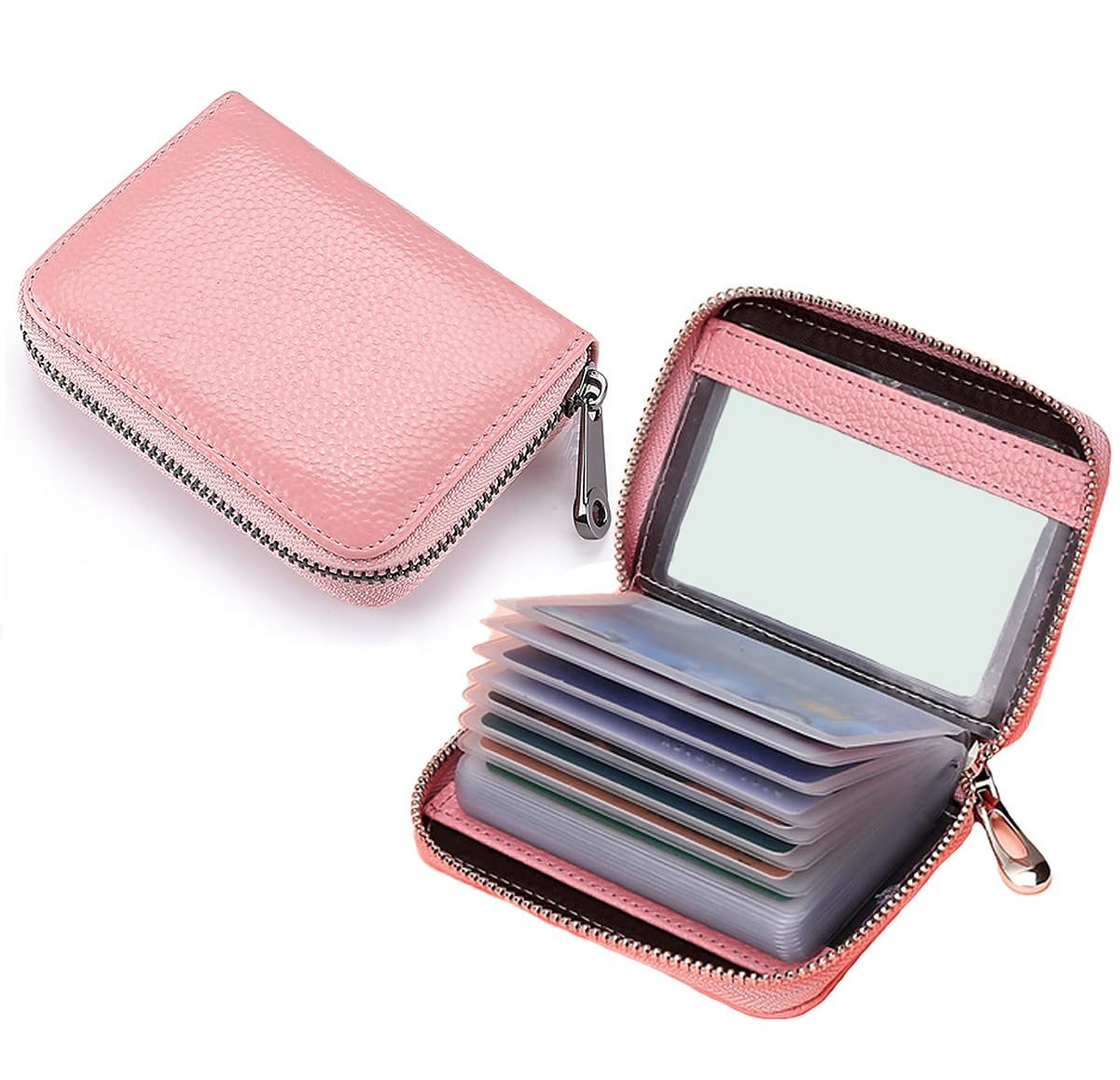 Women's purse with top 20 card slots