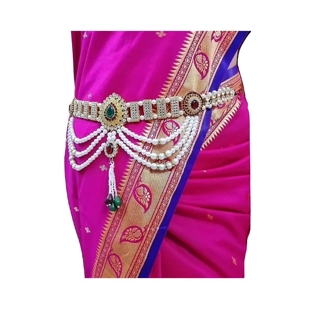 WomenSky Stylish kamarpatta ottiyanam for Wedding kamarband for Women Wedding