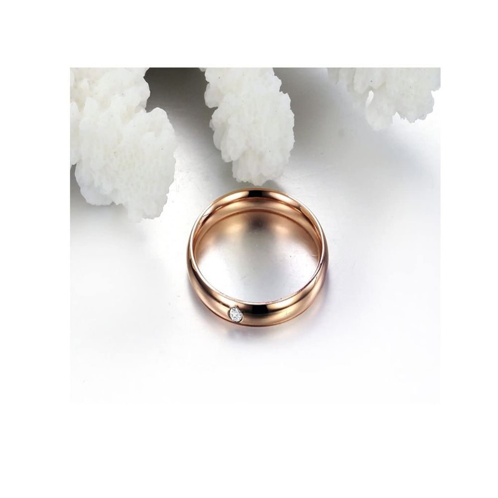 Yellow Chimes Exclusive Silver Plated Crystal studded with Cubic Zircon Ring for Women and Girls