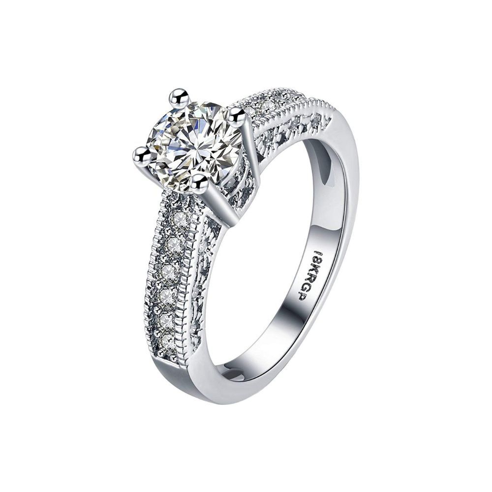 Yellow Chimes Rings for Women Exclusive Swarovski Collection Silver toned White color Metal Rings