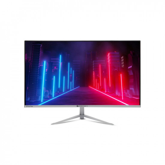 ZEBRONICS 27inch (68.5 cm) LED 920 X 1080 (FHD) Pixels Gaming Monitor, 165Hz, IPS, Ultra Slim, FHD 1920x1080, Display Port, HDMI, 300nits, USB, Built in Speaker, Widescreen - ZEB-A27FHD, Black