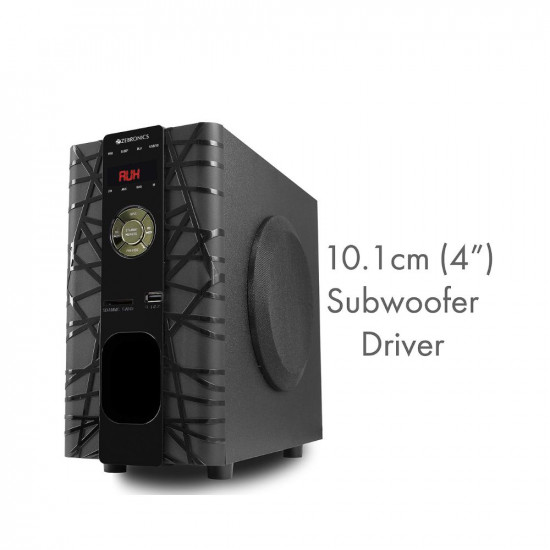 ZEBRONICS ZEB-BT6590RUCF Wireless Bluetooth Multimedia Speaker with Supporting SD Card USB AUX FM  Remote Control 65 Watt 51 Channel