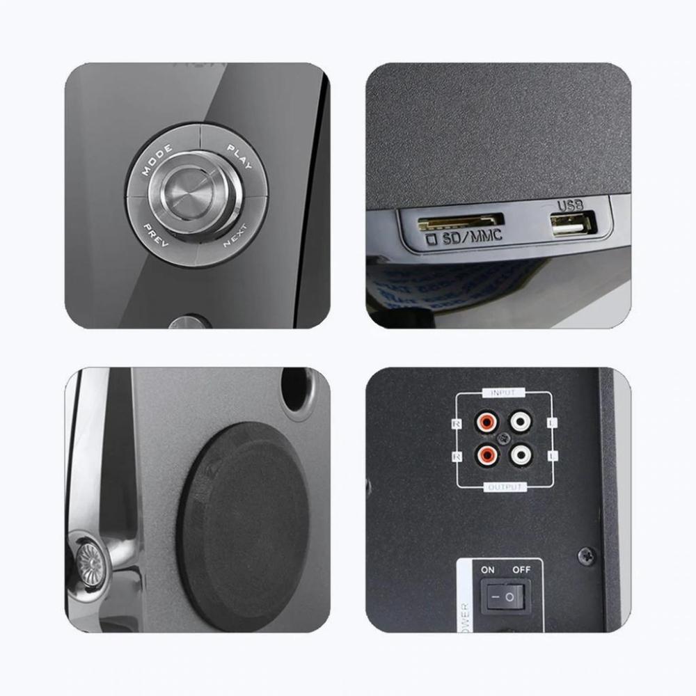 Zebronics ZEB-HOPE BT RUCF 2.1 SPEAKER Portable Bluetooth Home Theatre (Black, 2.1 Channel)