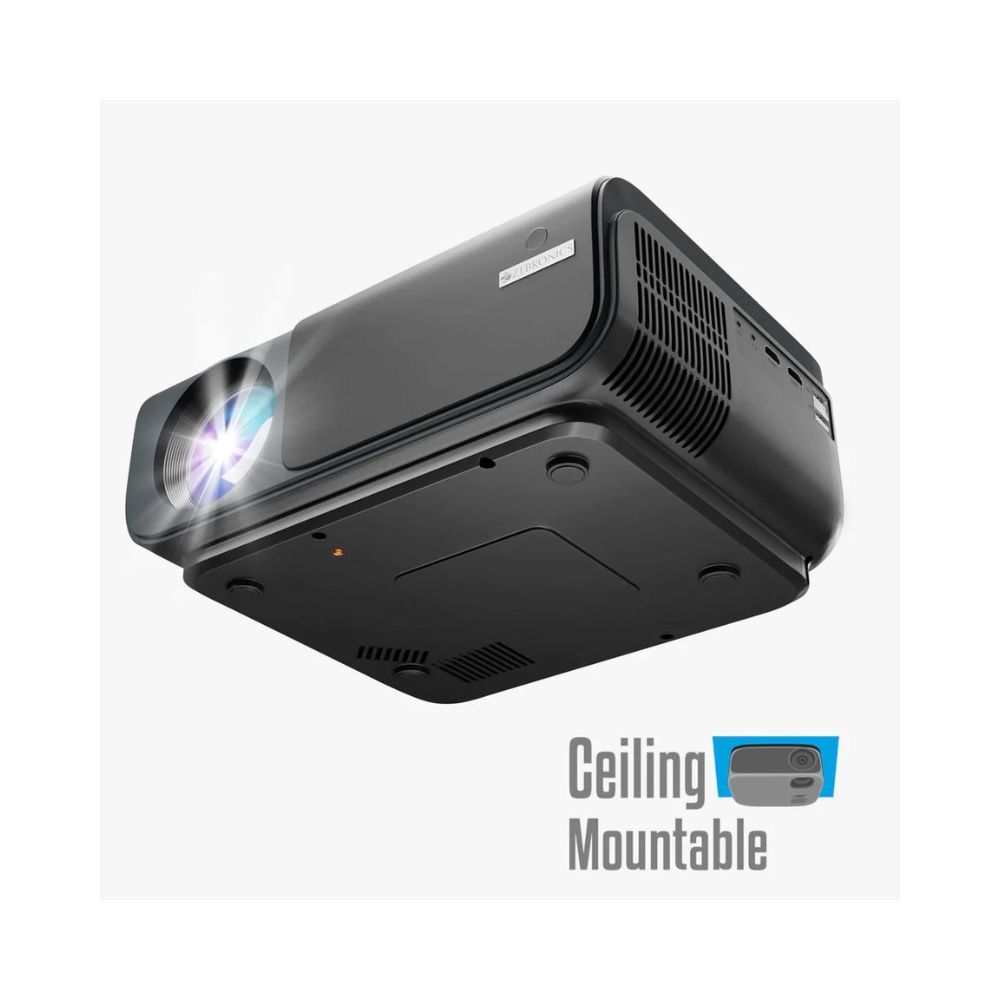 ZEBRONICS ZEB-LP3500 3800 lm  2 Speaker Portable Projector Black