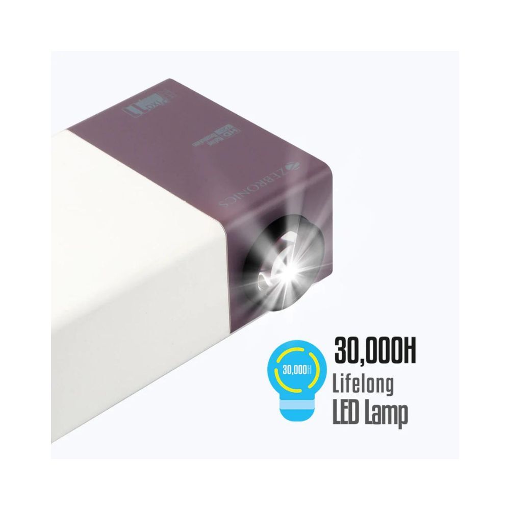 ZEBRONICS Zeb-PIXAPLAY 11 Portable LED Projector
