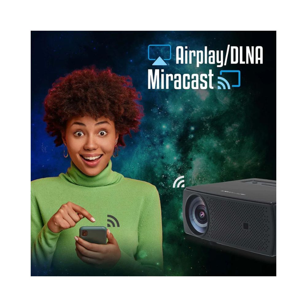 ZEBRONICS Zeb-PIXAPLAY 15 Android Smart LED Projector