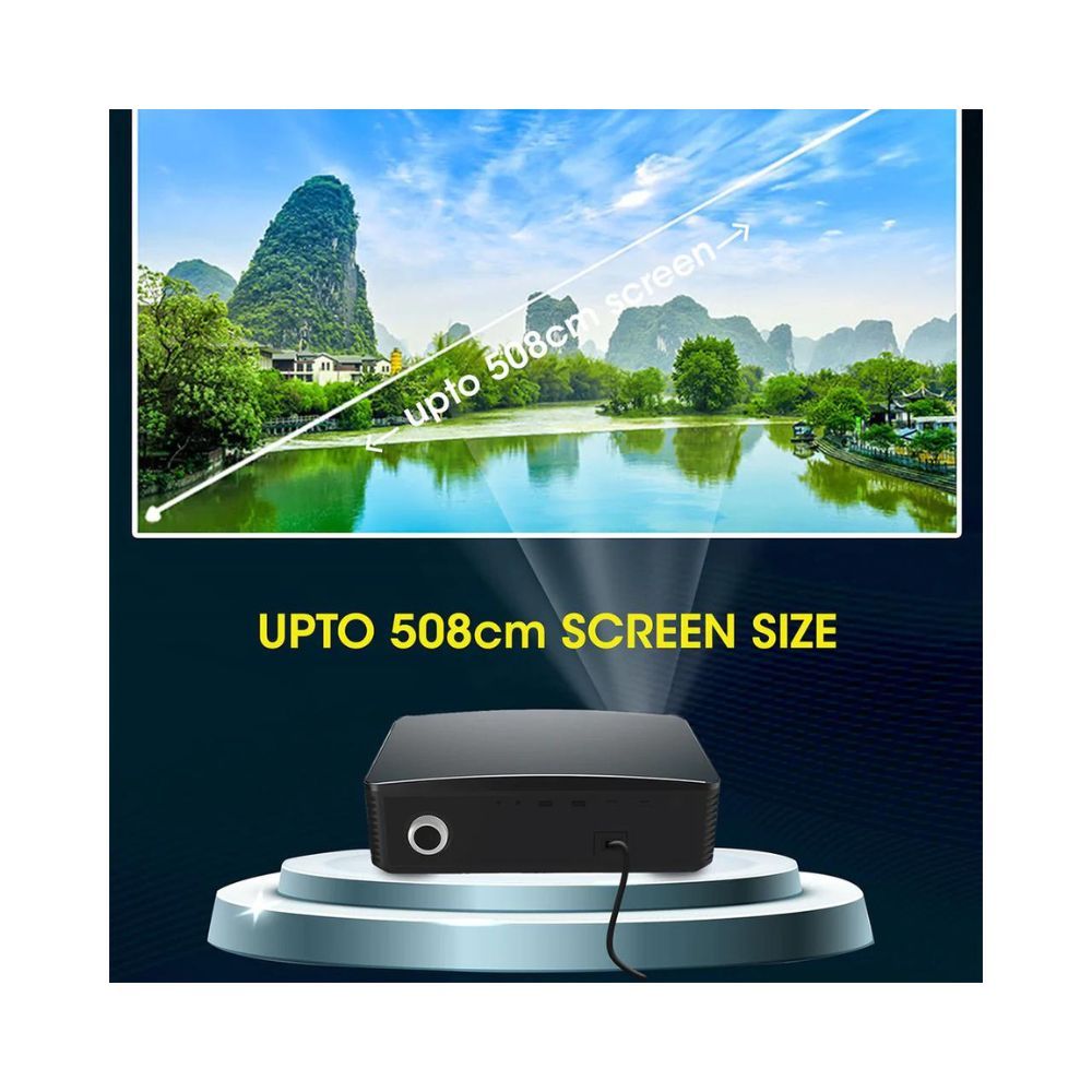 ZEBRONICS Zeb-PIXAPLAY 16 Android Smart LED Projector