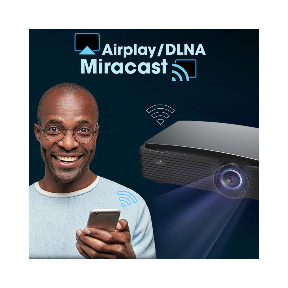ZEBRONICS Zeb-PIXAPLAY 16 Android Smart LED Projector