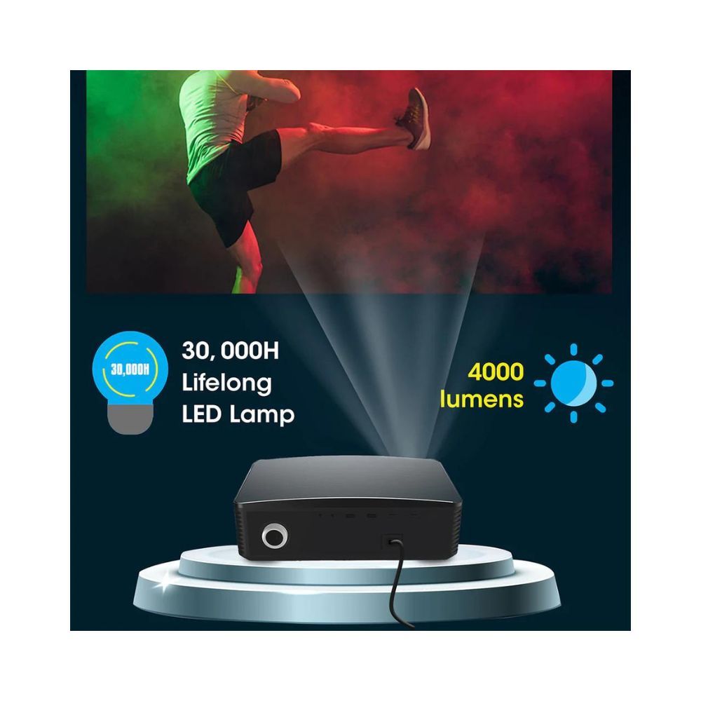 Zebronics PixaPlay 16 - Smart LED Projector