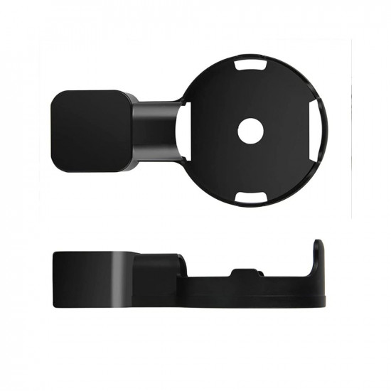 ZORBES Wall Holder for Alexa Echo Dot 3rd Generation Space-Saving Solution Wall Mount with Cord Management for Your Smart Home Speakers Alexa Echo Dot Accessories Holder Only Black